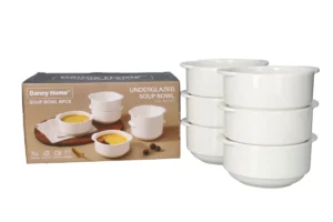 Danny Home Ceramic Soup Bowl Set 6pcs