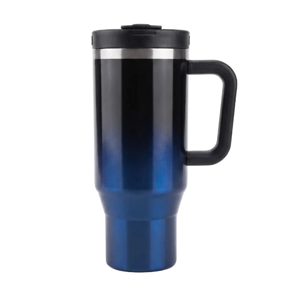 Tyeso Metallic Double Shaded Stainless Steel Tumbler 1200ml, Colors Available - Image 3