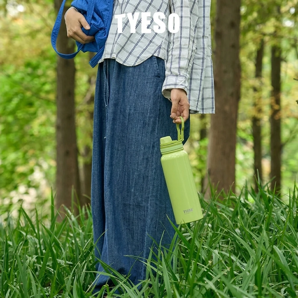 Tyeso Vacuum Insulated Stainless Steel Bottle Colors and Size Available - Image 9