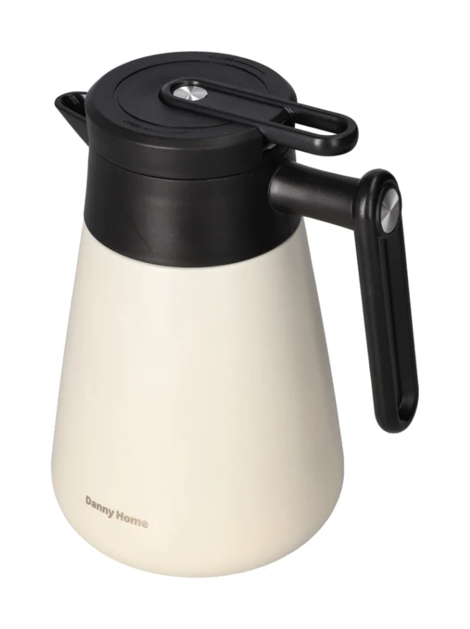 Danny Home Stainless Steel Cream Vacuum Jug, Sizes Available - Image 2