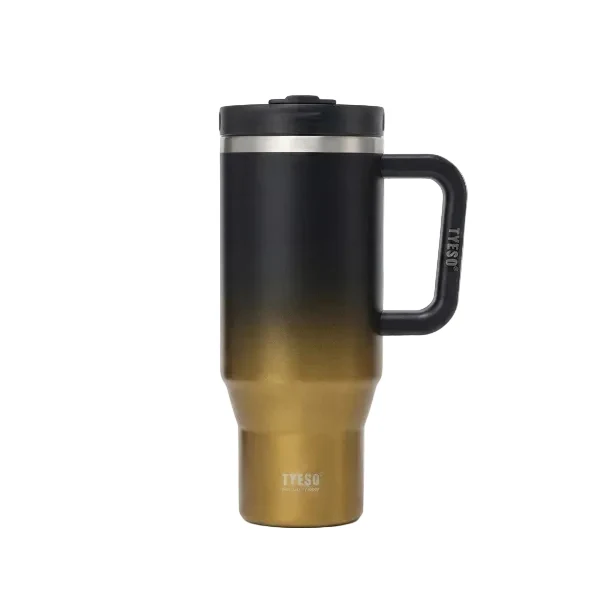 Tyeso Metallic Double Shaded Stainless Steel Tumbler 1200ml, Colors Available - Image 5